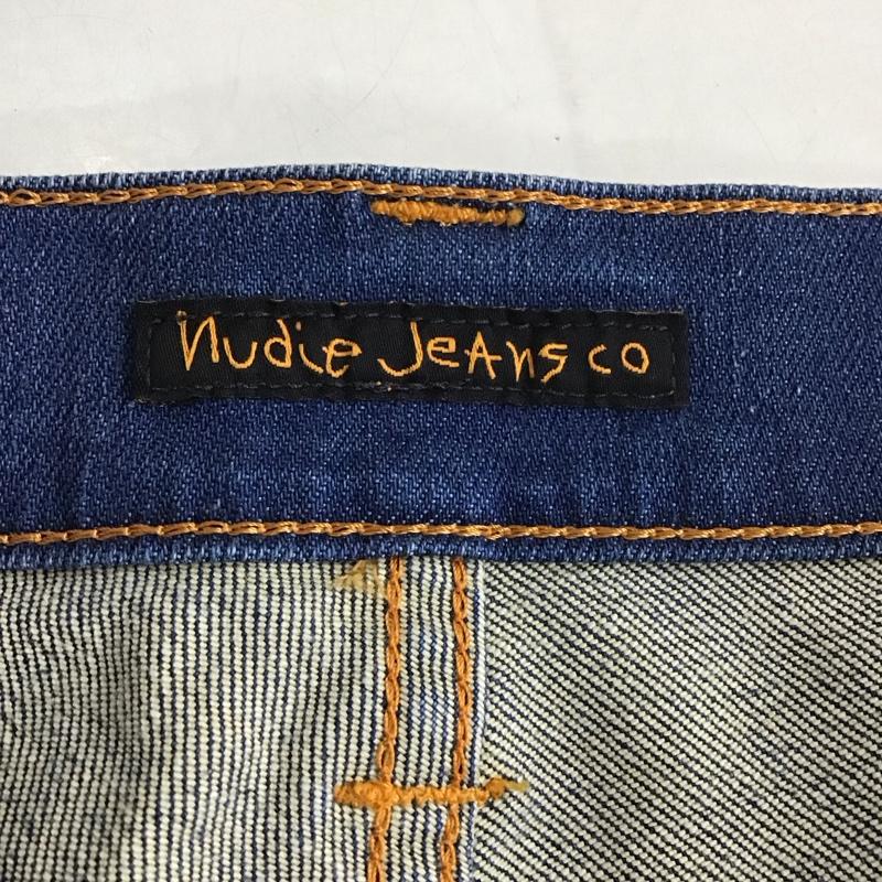 ヌーディージーンズ Nudie Jeans パンツ デニム、ジーンズ デニムパンツ スリムパンツ カジュアルパンツ ストレッチパンツ 28インチ 無地 インディゴ / インディゴ / メンズ USED 古着 中古 10131340