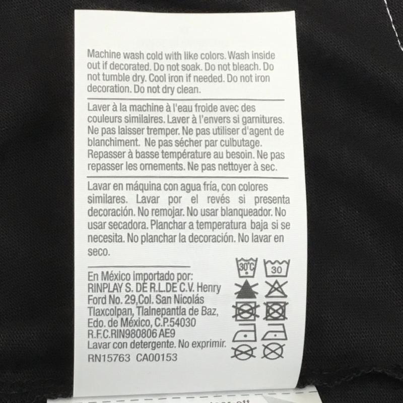 チャンピオン Champion Tシャツ 半袖 XXL プリント 黒 / ブラック / メンズ USED 古着 中古 10110357