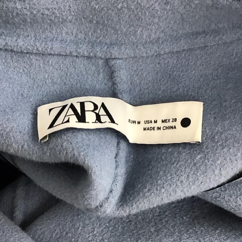 ザラ ZARA コート コート一般 M 無地 水色 / ライトブルー / レディース USED 古着 中古 10106393