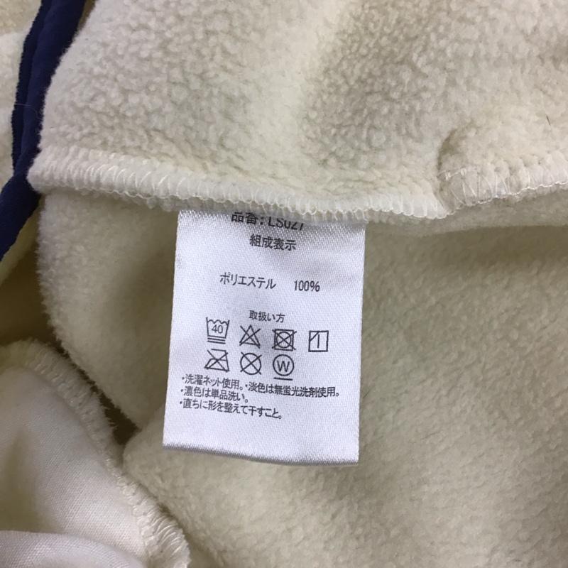 ユーエスポロアッスン U.S.POLO ASSN. ジャケット、上着 ジャケット、ブレザー フリースジャケット プルオーバーパーカー スタンドネック M ロゴ、文字 白 / ホワイト / メンズ USED 古着 中古 10132277