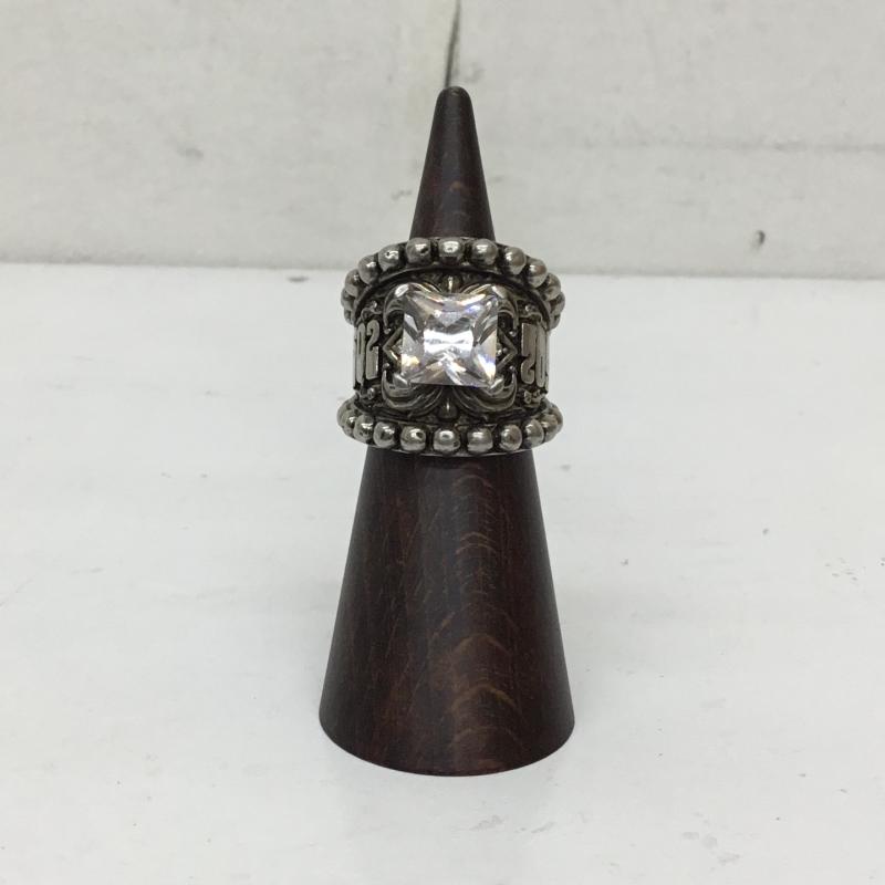 ディースクエアード2 DSQUARED2 アクセサリー 指輪 FREE ロゴ、文字 銀 / シルバー / メンズ USED 古着 中古 10133604