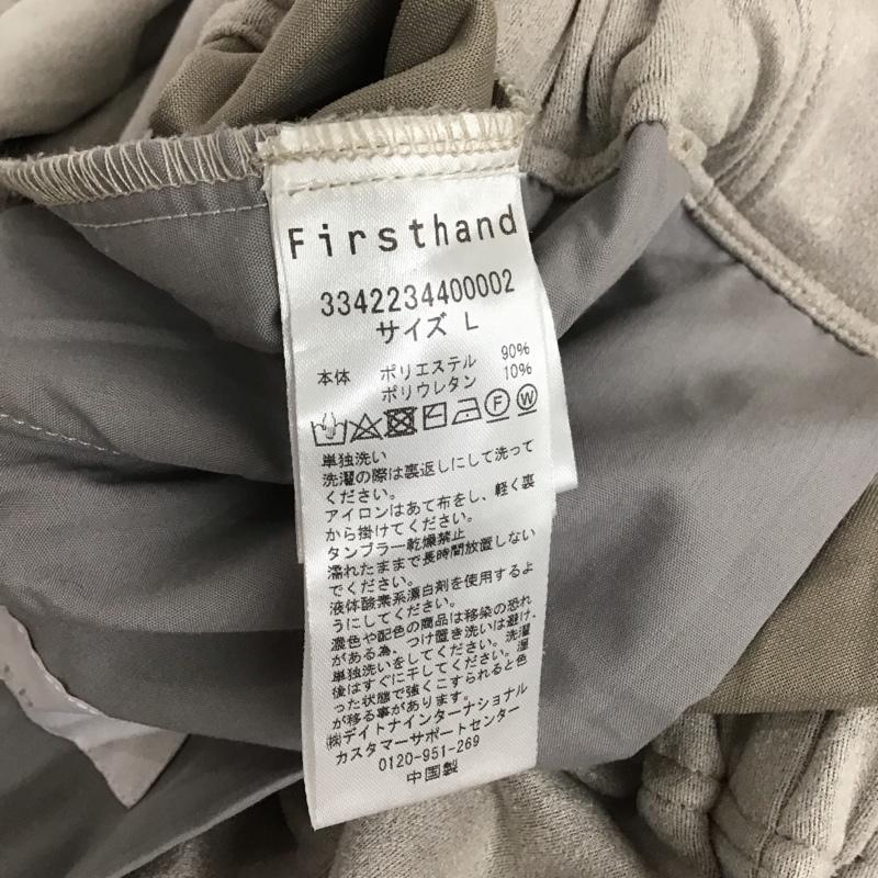 ファーストハンド Firsthand パンツ ワークパンツ、ペインターパンツ カジュアルパンツ スリムパンツ ストレッチパンツ L 無地 灰 / グレー / メンズ USED 古着 中古 10127300