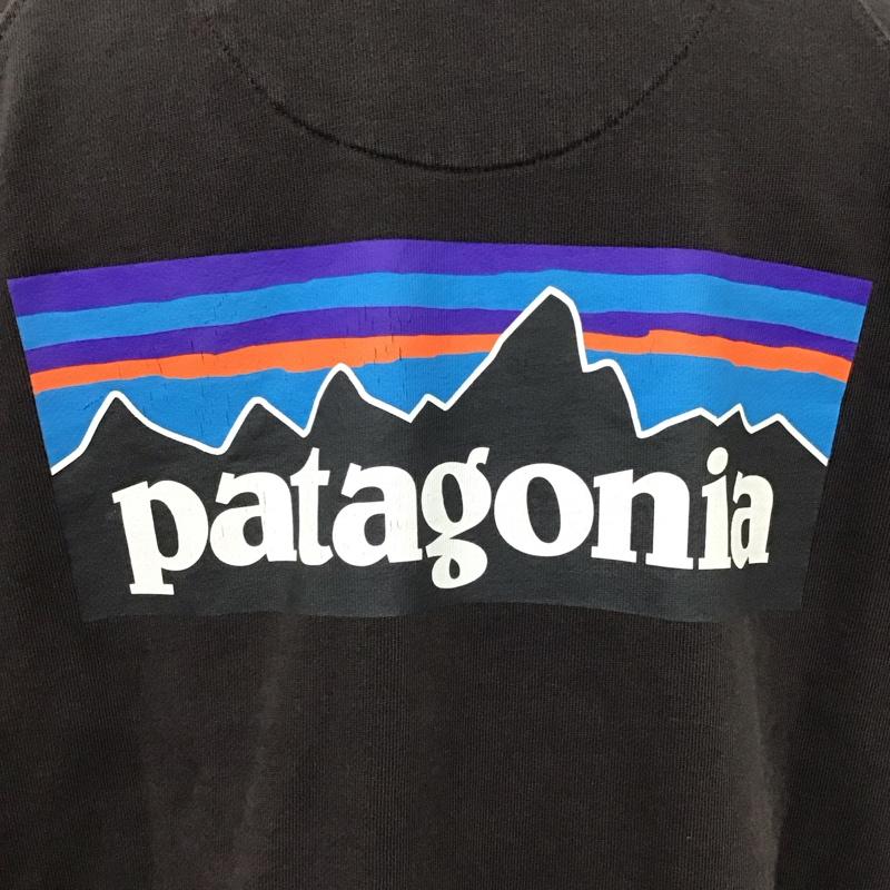 パタゴニア patagonia トレーナー 長袖 39603sp22 長袖スウェット ラグラン クルーネック プルオーバー M ロゴ、文字 黒 / ブラック /  メンズ USED 古着 中古 10119532