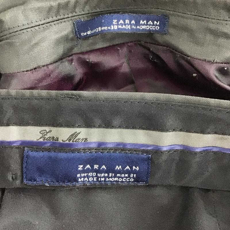 ザラメン ZARA MAN スーツ スーツ 無地 チャコールグレー / チャコールグレー / メンズ USED 古着 中古 10130439