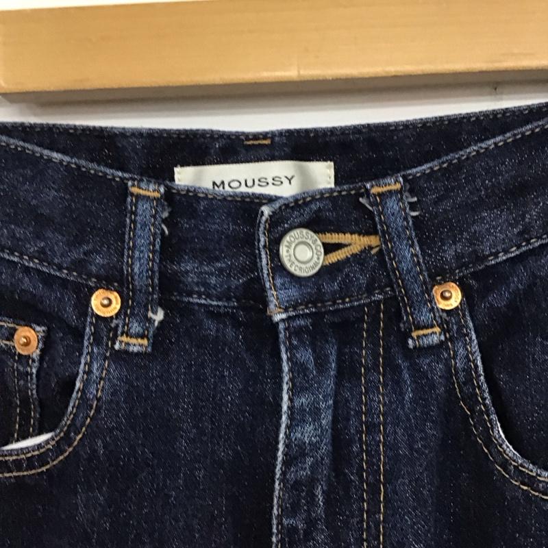 マウジー MOUSSY パンツ デニム、ジーンズ 010CAS11-5170-2 GBL MV WIDE STRAIGHT 無地 インディゴ / インディゴ / レディース USED 古着 中古 10137819