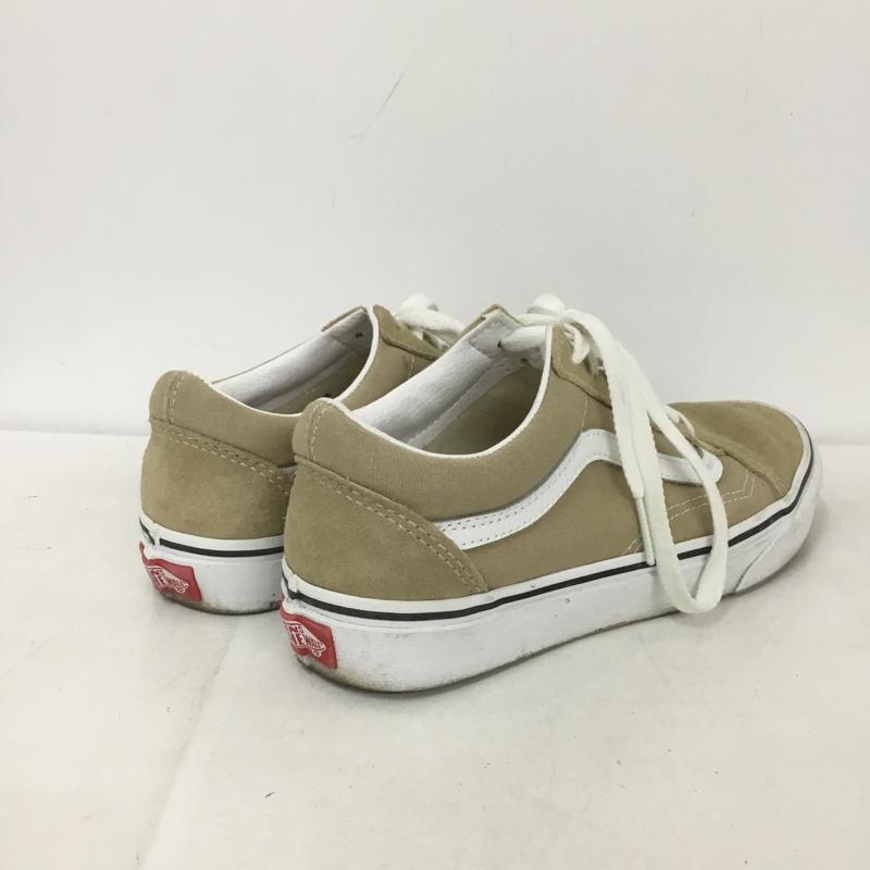 バンズ VANS スニーカー スニーカー 508731 23cm 23.0cm ロゴ、文字 ベージュ / ベージュ / レディース USED 古着 中古 10136930