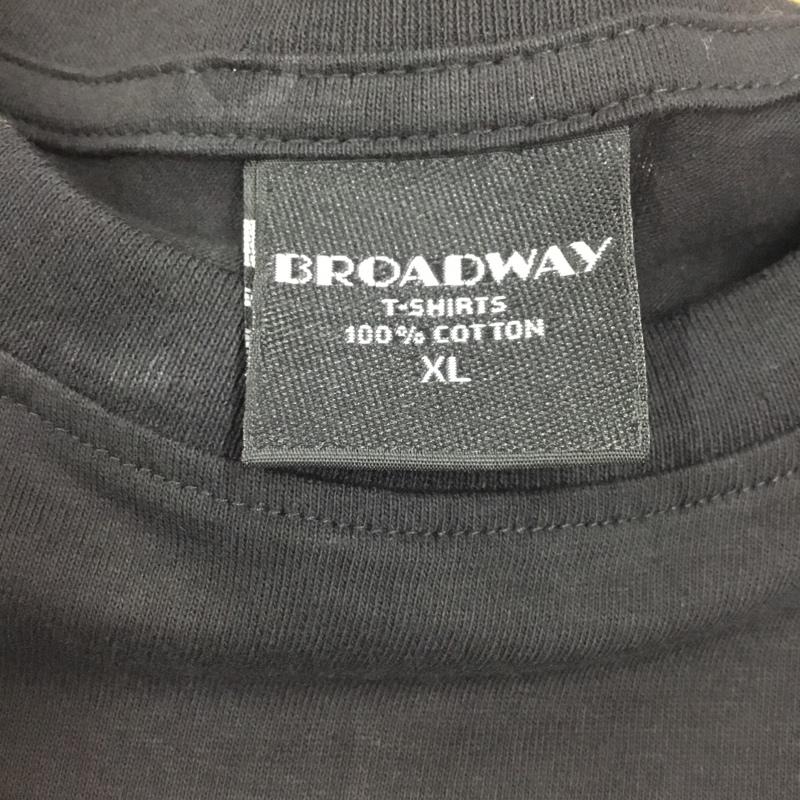 古着 USED Tシャツ 半袖 半袖カットソー プリントTシャツ クルーネックカットソー バンドT XL プリント 黒 / ブラック / メンズ USED 古着 中古 10106890
