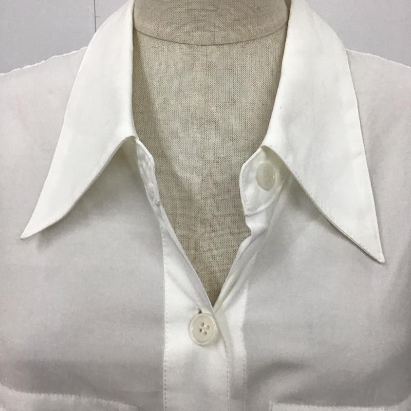 マウジー MOUSSY ベスト ベスト 010GA230-6060 BACK OPEN SHIRT VEST ノースリーブシャツ FREE 無地 白 / ホワイト / レディース USED 古着 中古 10122567