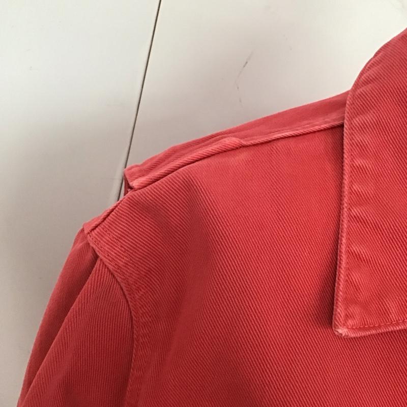 ラルフローレン RALPHLAUREN ジャケット、上着 ジャケット、ブレザー コットン 無地 桃 / ピンク / レディース USED 古着 中古 10120164