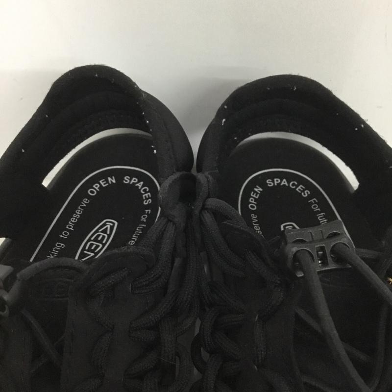 キーン KEEN サンダル サンダル 1027297 UNEEK 2 OT W 23.5cm 23.5cm ロゴ、文字 黒 / ブラック / レディース USED 古着 中古 10141581