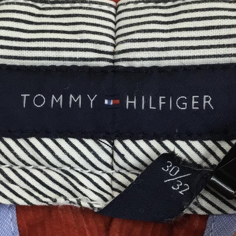 トミーヒルフィガー TOMMY HILFIGER パンツ ワークパンツ、ペインターパンツ コーデュロイパンツ 30インチ 無地 橙 / オレンジ / レディース USED 古着 中古 10139683