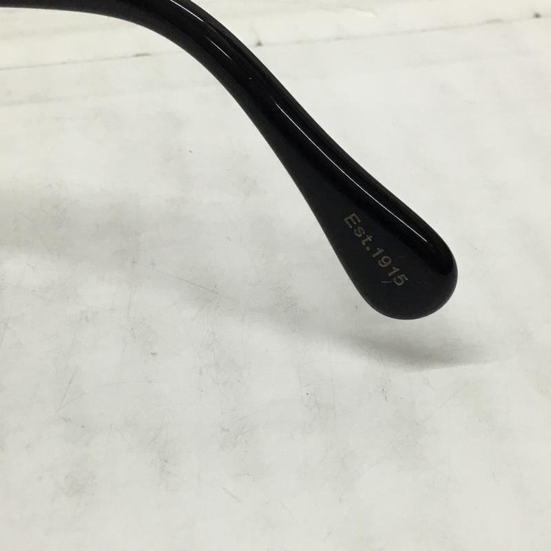 モスコット MOSCOT めがね・サングラス めがね LEMTOSH 46 24-145 無地 黒 / ブラック / メンズ USED 古着 中古 10119997