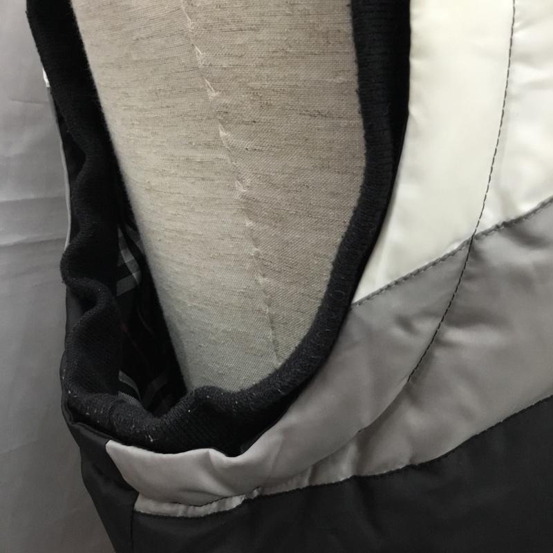 バーバリーブラックレーベル BURBERRY BLACK LABEL ベスト ベスト ダウンジャケット フード付きジャケット アウター ジップアップジャケット L ロゴ、文字 マルチカラー / マルチカラー / メンズ USED 古着 中古 10116708