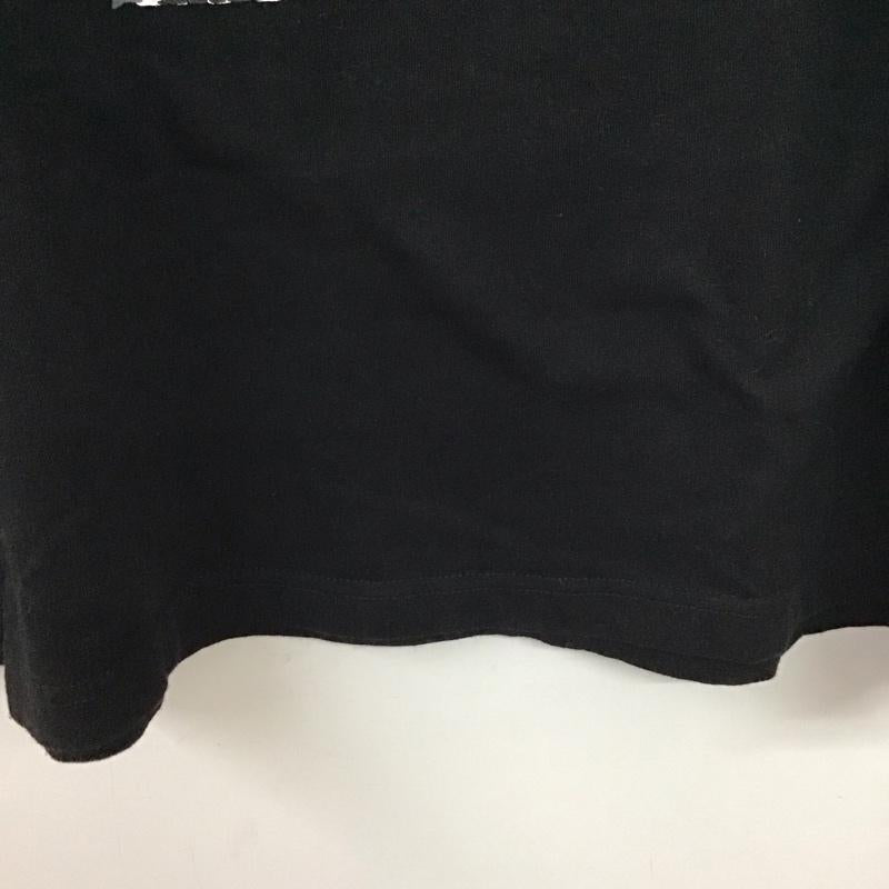 アイテムズ アーバンリサーチ ITEMS URBAN RESEARCH Tシャツ 半袖 IT15-11A029 カレッジロゴプリント リンガーTシャツ L プリント 黒 / ブラック / メンズ USED 古着 中古 10134608