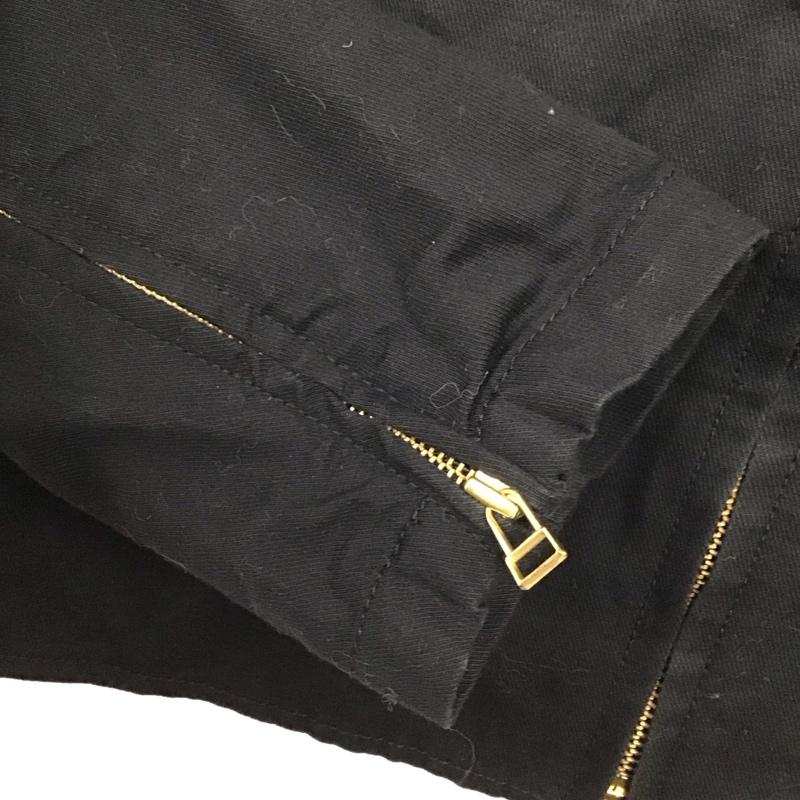スピック&スパンノーブル Spick & Span Noble ジャケット、上着 ジャケット、ブレザー 10-011-240-7020-1-0 コットンリネン ノーカラー 38 無地 黒 / ブラック / レディース USED 古着 中古 10131284