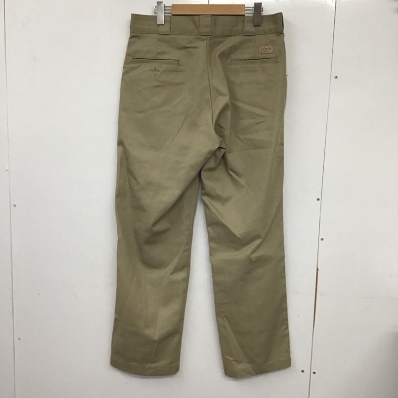 ディッキーズ Dickies パンツ ワークパンツ、ペインターパンツ ワークパンツ ワイドパンツ カジュアルパンツ 34インチ 無地 ベージュ / ベージュ / メンズ USED 古着 中古 10134573