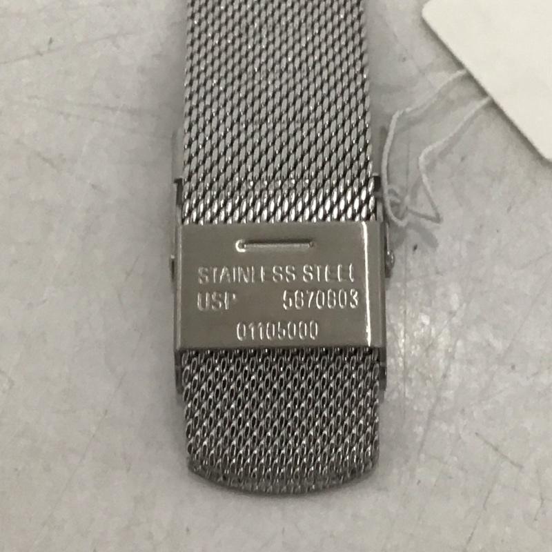 スカーゲン SKAGEN 腕時計 アナログ(クォーツ式) SKW2738 箱有 ロゴ、文字 銀 / シルバー / レディース USED 古着 中古 10134462