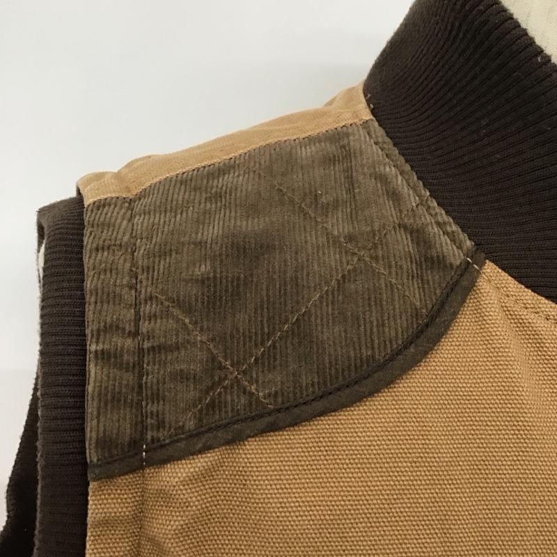 トミー TOMMY ベスト ベスト XL 無地 茶 / ブラウン / メンズ USED 古着 中古 10109141