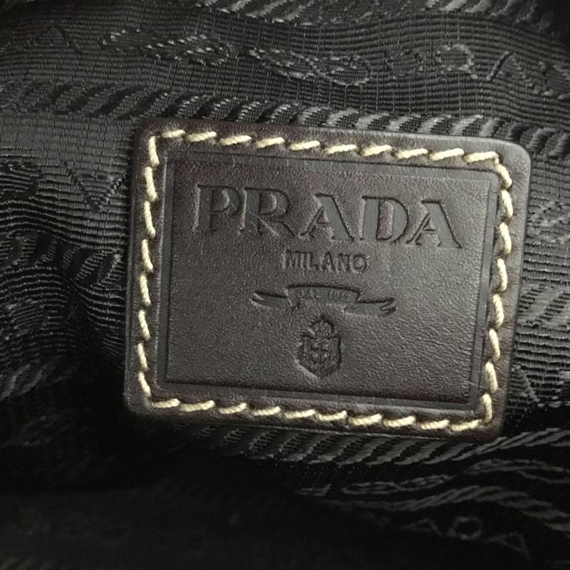 プラダ PRADA ポーチ ポーチ 2N1292 ロゴジャガード ロゴ、文字 ベージュ / ベージュ / レディース USED 古着 中古 10132627