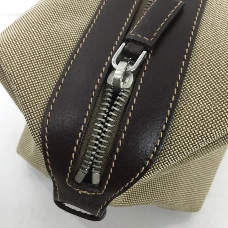 プラダ PRADA ポーチ ポーチ 2N1291 ロゴジャカード ロゴ、文字 ベージュ / ベージュ / レディース USED 古着 中古 10132620