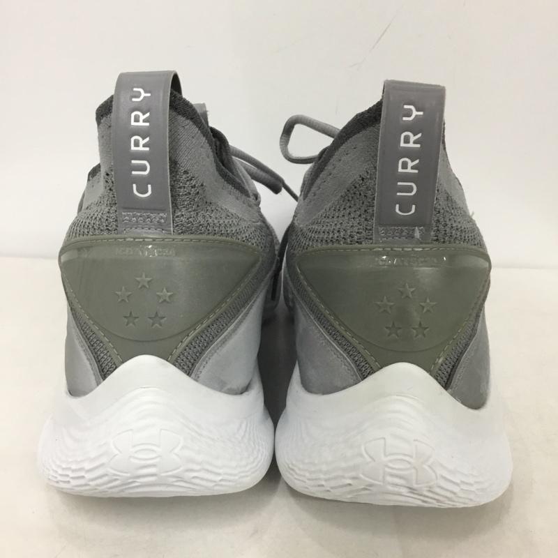 アンダーアーマー UNDER ARMOUR スニーカー スニーカー 3024031-100 Curry8 28cm 28.0cm ロゴ、文字 灰 / グレー / メンズ USED 古着 中古 10138540