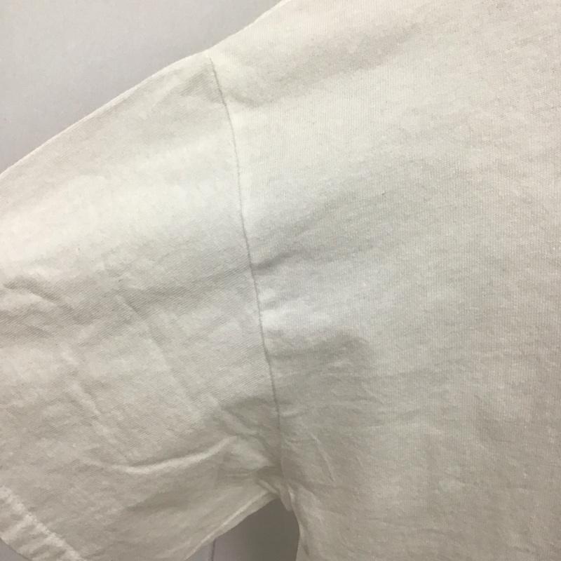 フリークスストア FREAK S STORE Tシャツ 半袖 半袖カットソー プリントTシャツ クルーネックカットソー S プリント 白 / ホワイト /  メンズ USED 古着 中古 10111648