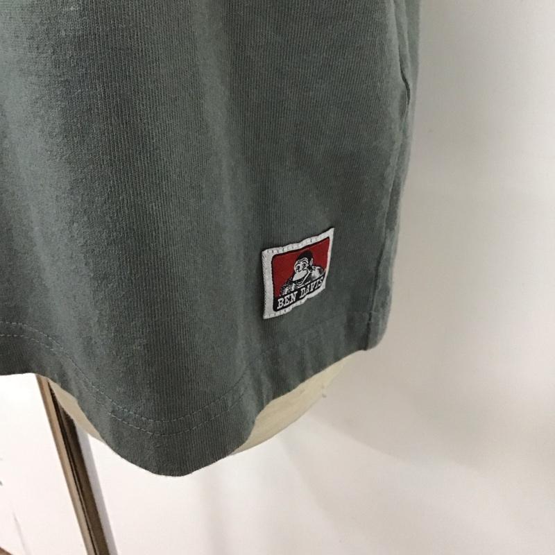 ベンデイビス BEN DAVIS Tシャツ 半袖 C-1580006 ヘビーウェイ半袖Tシャツ 半袖カットソー プリントTシャツ XL プリント 灰 / グレー /  メンズ USED 古着 中古 10110738