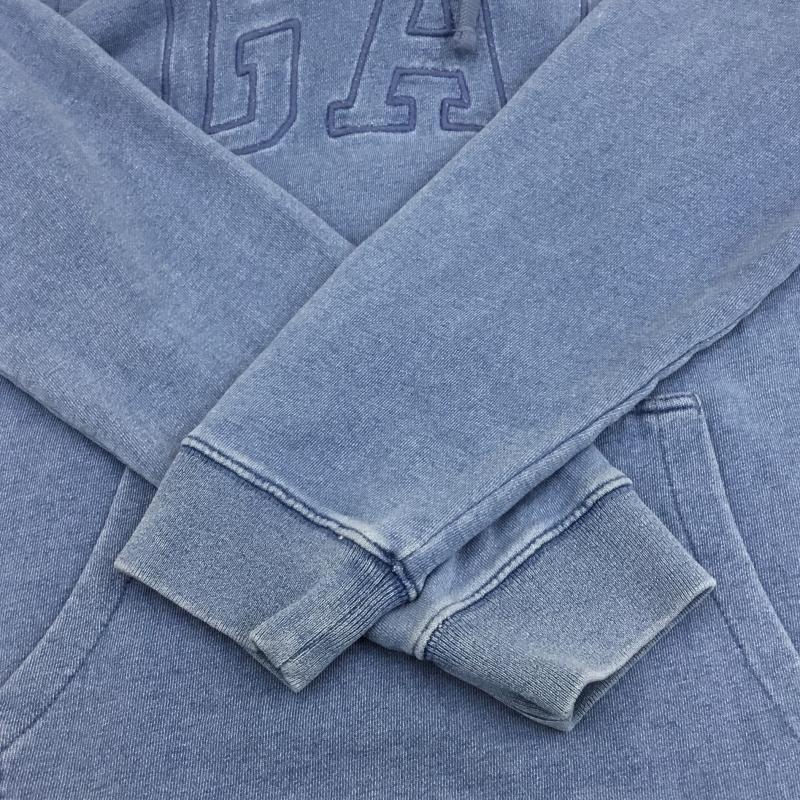 ギャップ GAP パーカー 長袖 GAP パーカー S/440465-00 L ロゴ、文字 インディゴ / インディゴ / メンズ USED 古着 中古 10128211