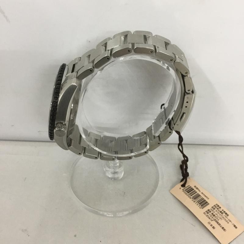 オリエントスター ORIENTSTAR 腕時計 アナログ(自動巻き) RK-AT0101B セミスケルトン スポーツコレクション ロゴ、文字 銀 / シルバー / X 黒 / ブラック / メンズ USED 古着 中古 10127489