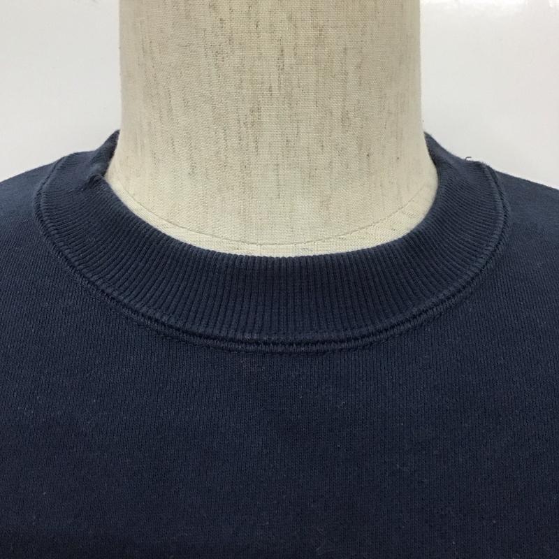 エクストララージ XLARGE トレーナー 長袖 Champion S 無地 紺 / ネイビー / メンズ USED 古着 中古 10107909