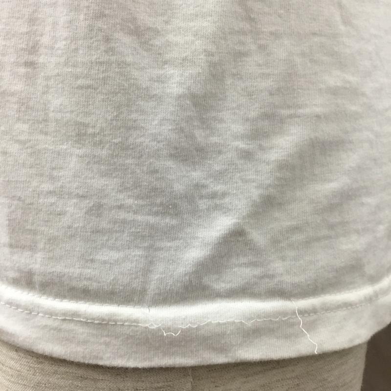 ダブルタップス WTAPS Tシャツ 半袖 クルーネック ロゴ、文字 白 / ホワイト / メンズ USED 古着 中古 10119170
