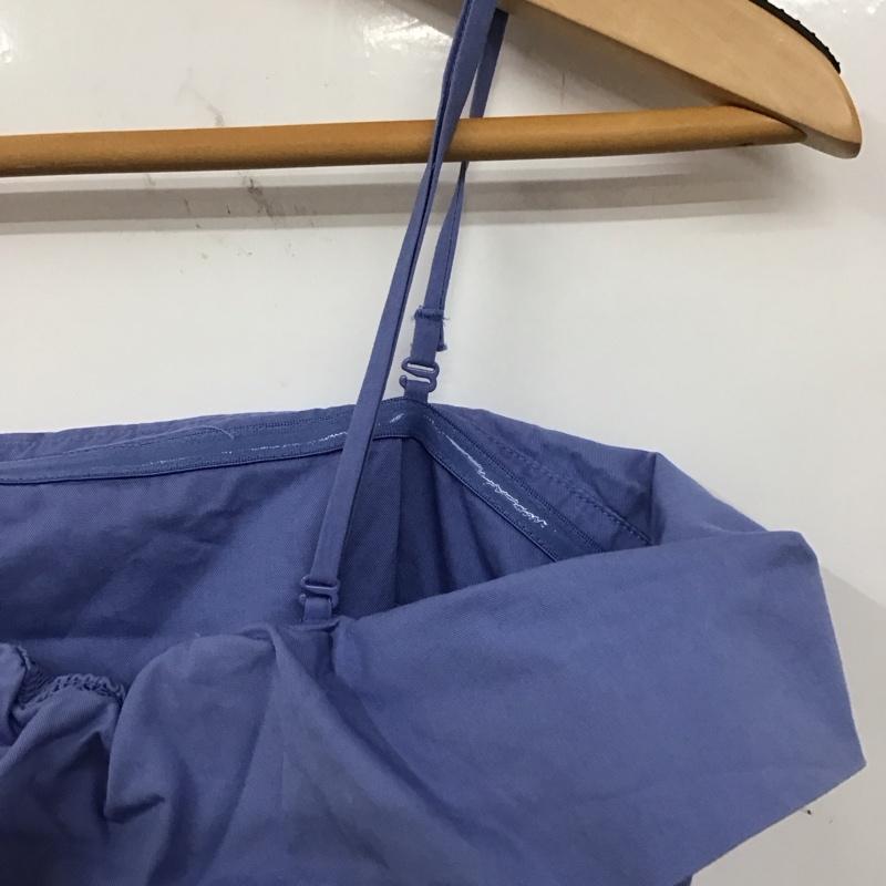ザラ ZARA ワンピース ロングスカート XS 無地 水色 / ライトブルー / レディース USED 古着 中古 10137442