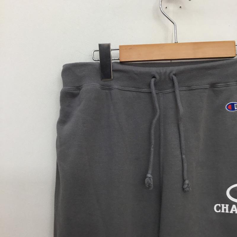 チャンピオン Champion パンツ ワークパンツ、ペインターパンツ スウェットパンツ C8-A224 L ロゴ、文字 灰 / グレー / メンズ USED 古着 中古 10136373