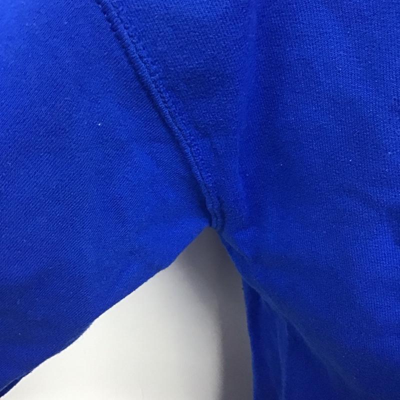 ジャージーズ JERZEES トレーナー 長袖 長袖 M プリント 青 / ブルー / メンズ USED 古着 中古 10106995