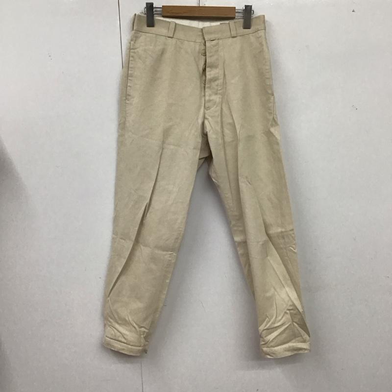 ヤエカ YAECA パンツ チノパン チノパン ワイドパンツ カジュアルパンツ 29インチ 無地 白 / ホワイト /  メンズ USED 古着 中古 10124926