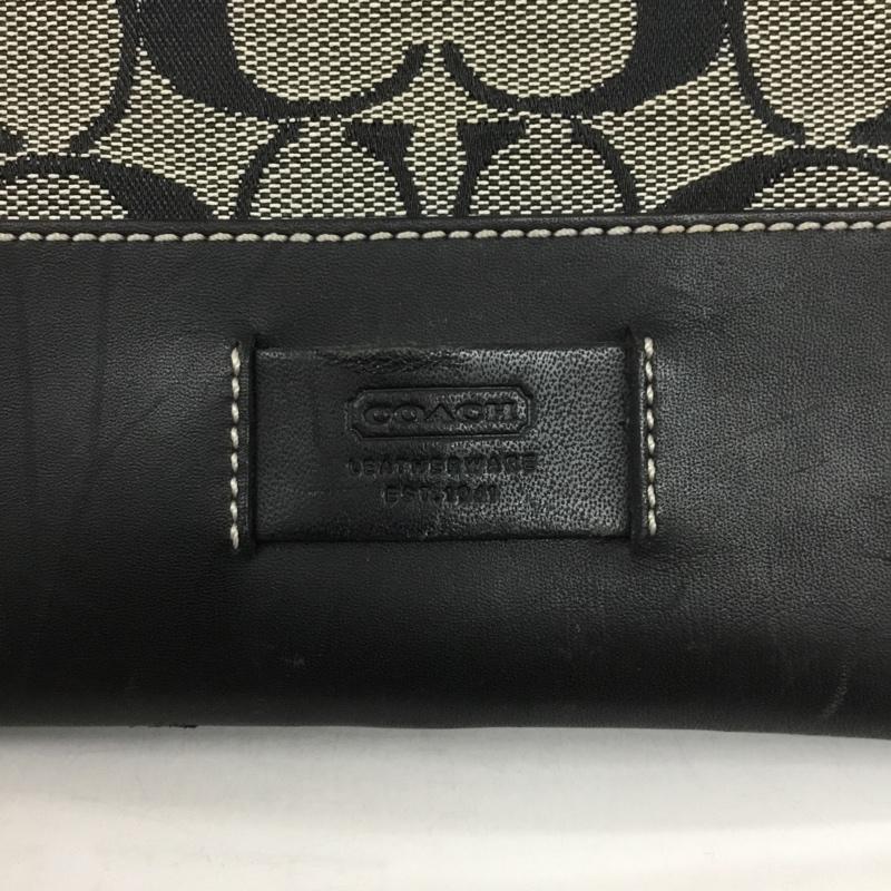 コーチ COACH ボストンバッグ ボストンバッグ 4253 シグネチャー 総柄 黒 / ブラック / レディース USED 古着 中古 10134826