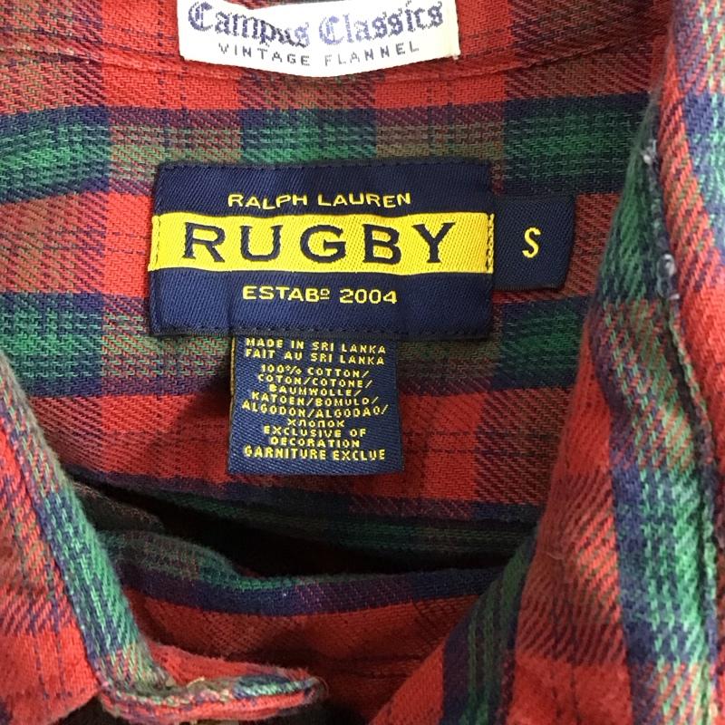 ラルフローレン ラグビー RALPH LAUREN RUGBY シャツ、ブラウス 長袖 長袖シャツ カラーシャツ ポケットシャツ 長袖カットソー チェックシャツ S チェック マルチカラー / マルチカラー / メンズ USED 古着 中古 10108006