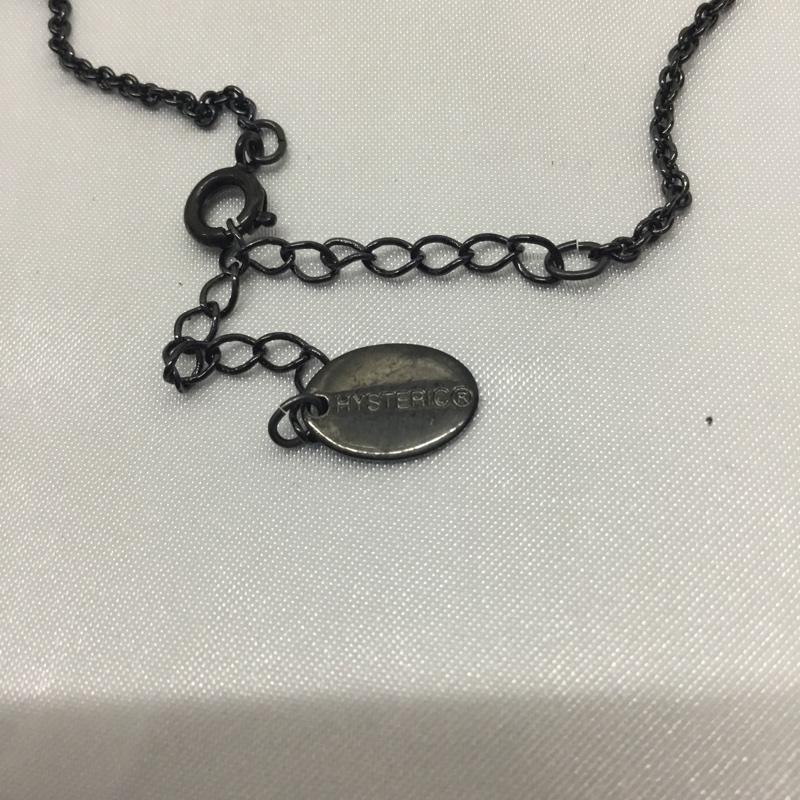 ヒステリックグラマー HYSTERIC GLAMOUR アクセサリー ネックレス、ペンダント クロス 十字架 黒 / ブラック / レディース USED 古着 中古 10114219