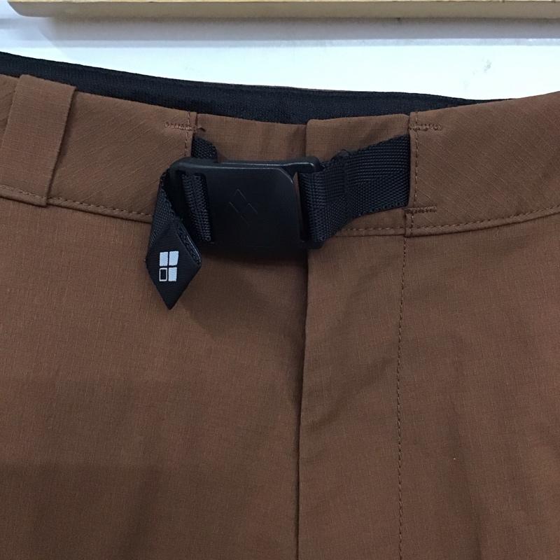モンベル mont-bell パンツ ワークパンツ、ペインターパンツ 1105683 ガイドパンツライト ワイドパンツ ストレッチパンツ XS 無地 黒 / ブラック / X 茶 / ブラウン / メンズ USED 古着 中古 10129842
