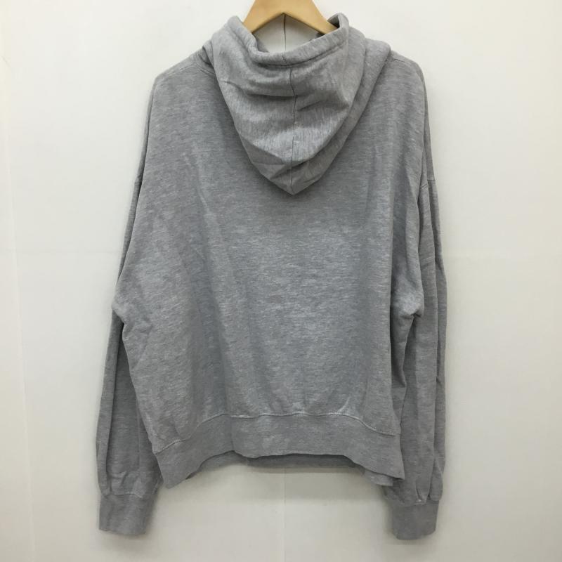 USED古着 USED/古着 パーカー 長袖 XL ロゴ、文字 灰 / グレー / メンズ USED 古着 中古 10136088