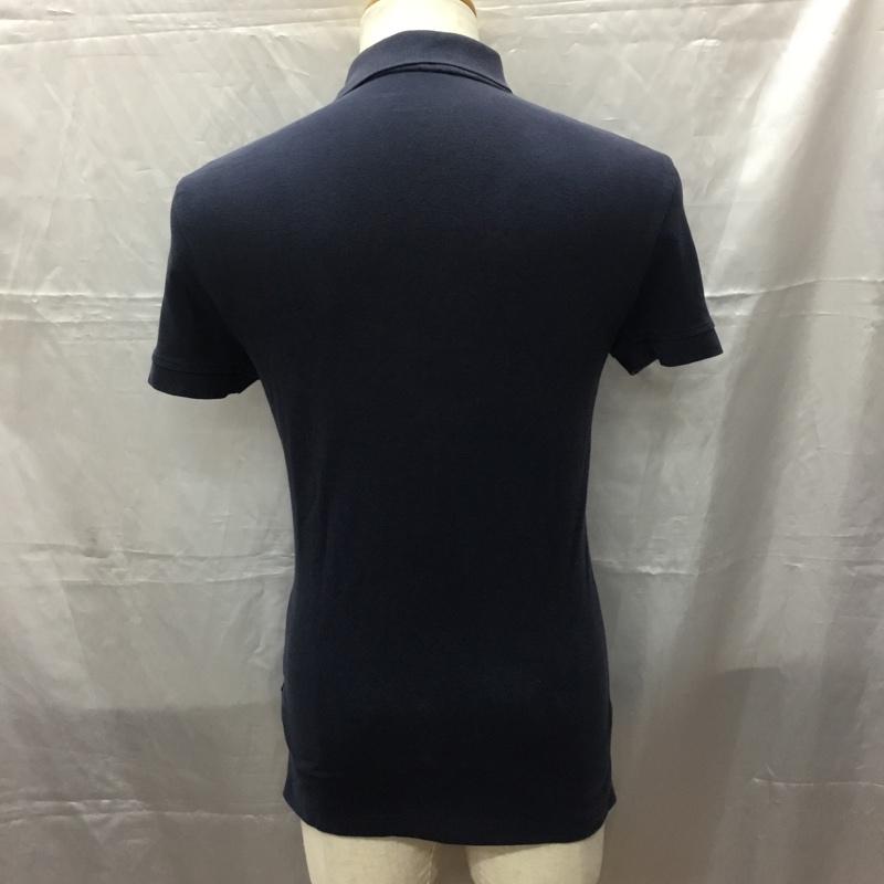 ヘンネスアンドモーリッツ H&M ポロシャツ 半袖 半袖ポロシャツ カラーシャツ 半袖カットソー XS 無地 紺 / ネイビー /  メンズ USED 古着 中古 10112288
