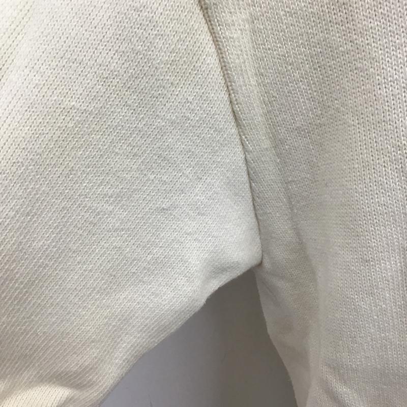 ラコステ LACOSTE カーディガン 長袖 4 無地 白 / ホワイト / メンズ USED 古着 中古 10105675
