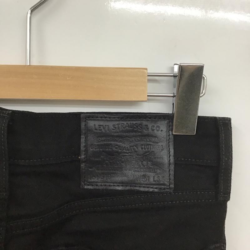 リーバイス Levi s パンツ デニム、ジーンズ 31インチ 無地 黒 / ブラック / メンズ USED 古着 中古 10131435