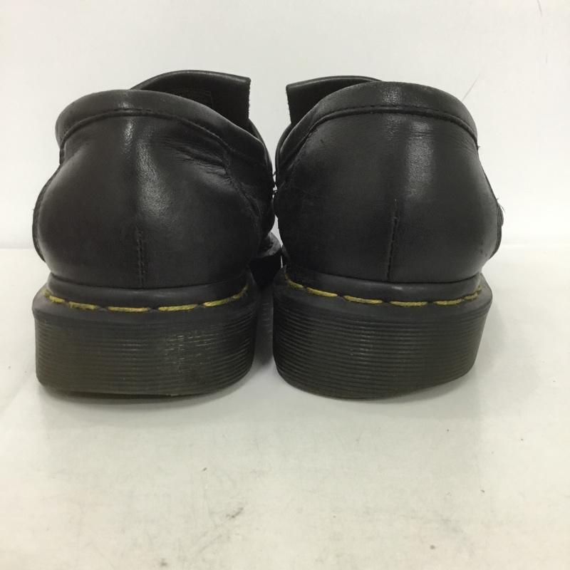 ドクターマーチン Dr.Martens ローファー ローファー タッセル サイドメッシュ ウーブン UK8 US:9 無地 黒 / ブラック / メンズ USED 古着 中古 10133090
