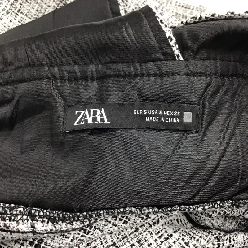 ザラ ZARA ワンピース・ドレス・オールインワン ワンピース・ドレス・オールインワン ノースリーブワンピース ロングスカート タイトスカート S 総柄 白 / ホワイト / X 黒 / ブラック / レディース USED 古着 中古 10134326