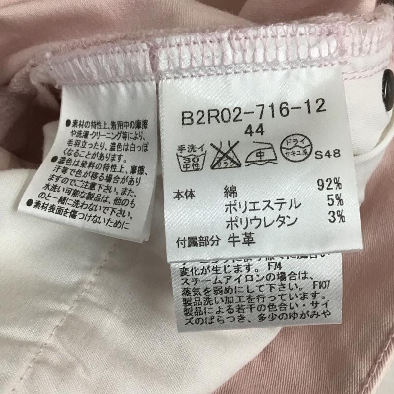 バーバリー BURBERRY パンツ スラックス 44 無地 桃 / ピンク / レディース USED 古着 中古 10121413