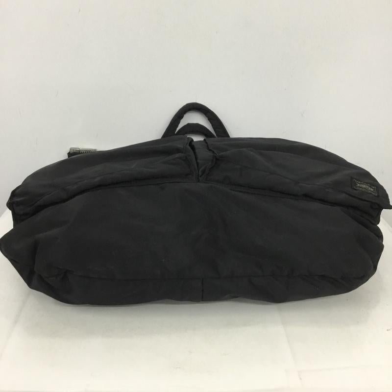 ポーター PORTER トートバッグ トートバッグ 2WAY タンカー TANKER ロゴ、文字 黒 / ブラック / メンズ USED 古着 中古 10138125