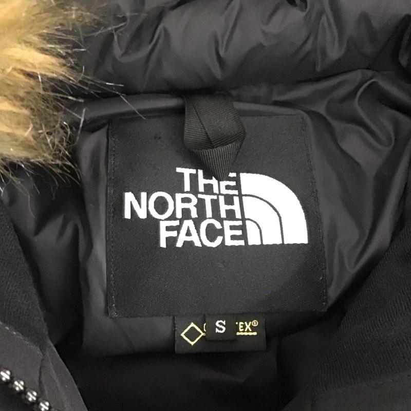 ザノースフェイス THE NORTH FACE ジャケット、上着 ジャンパー、ブルゾン nd91835 マウンテンダウンコート ジップアップジャケット アウター S ロゴ、文字 黒 / ブラック / メンズ USED 古着 中古 10108024