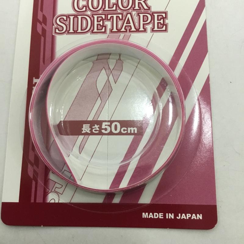 古着 USED ファッション小物 ファッション小物 TSP カラーサイドテープ 044152 卓球 メンテナンス用品 ロゴ、文字 桃 / ピンク / X 紫 / パープル / メンズ USED 古着 中古 10132212