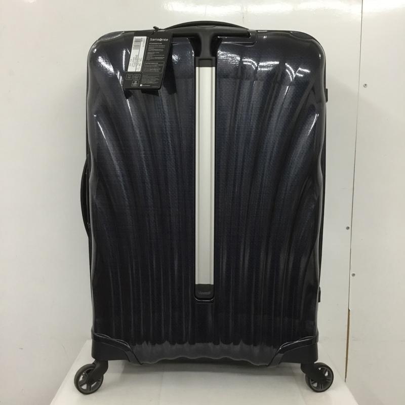 サムソナイト Samsonite スーツケース、トランク スーツケース、トランク 73351 コスモライト COSMOLITE 94L キャリーケース 無地 紺 / ネイビー / メンズ USED 古着 中古 10132129